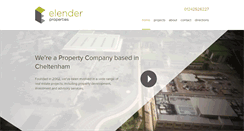 Desktop Screenshot of elenderproperties.com